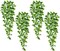 Fake Plants Hanging 4pcs Artificial Vines Fake Pothos 3.6FT for Living Room Indoor Outdoor Decor (No Baskets)